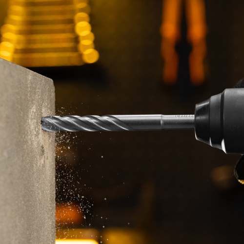 Бур по бетону, цельная крестовая пластина, 12x165 мм, SDS PLUS Denzel по ценам производителя в Казани с доставкой по всей России