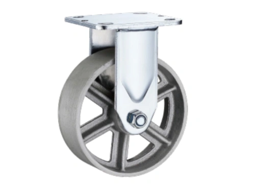 Колесо большегрузное неповоротное FCS 54 125 мм чугунное (N) купить в Москве с доставкой по всей России | ProtosMarket.ru