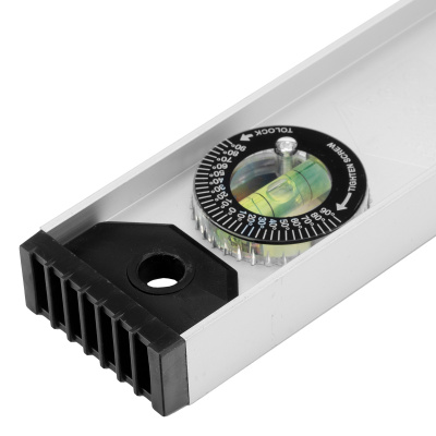 Уровень алюминиевый "Рельс", 1000 мм, 3 глазка (1 поворотный) Matrix по ценам производителя в Казани с доставкой по всей России