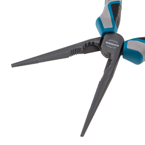 Длинногубцы прямые 205 мм, трехкомпонентные рукоятки Gross купить в Москве с доставкой по всей России | ProtosMarket.ru