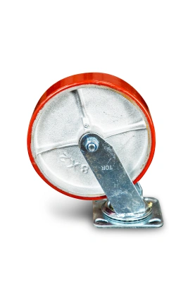 Колесо большегрузное поворотное SCp 80 200 мм полиуретановое (N) купить в Москве с доставкой по всей России | ProtosMarket.ru