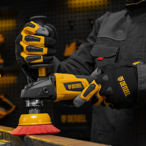 Щетка для УШМ, 100 мм, Чашка, нейлоновая щетина, М14 Denzel по ценам производителя в Казани с доставкой по всей России