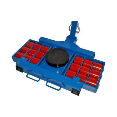 Роликовая платформа поворотная TOR X18 г/п 18 т (с ручкой) по ценам производителя в Казани с доставкой по всей России