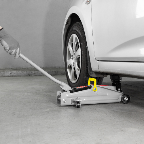 Домкрат гидравлический подкатной, 2 т, высота подъема 135-355 мм Matrix купить в Москве с доставкой по всей России | ProtosMarket.ru