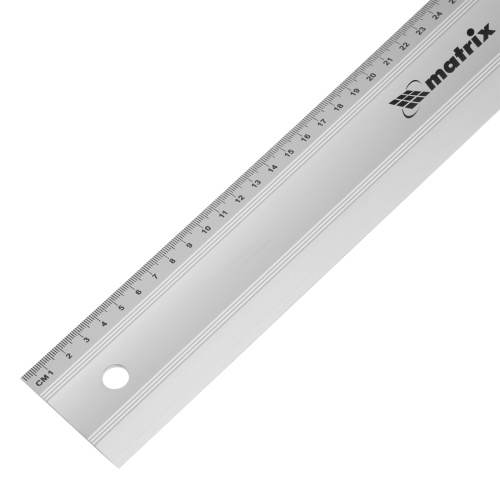Линейка-уровень, 1200 мм, металлическая, пластмассовая ручка 2 глазка Matrix по ценам производителя в Казани с доставкой по всей России