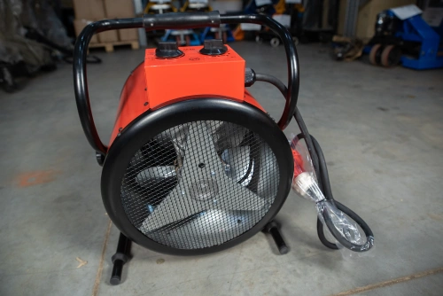 Пушка тепловая электрическая 9 кВт 380В ТЭН из нержавеющей стали TOR BJE-F9 по ценам производителя в Казани с доставкой по всей России