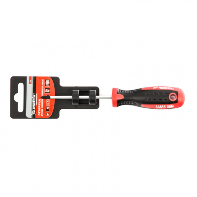 Отвертка Profi, PH0 х 75 мм, S2, двухкомпонентная рукоятка Matrix по ценам производителя в Казани с доставкой по всей России