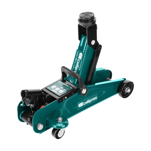 Домкрат гидравлический подкатной, 2 т, 135-320 мм, в пласт. кейсе Сибртех по ценам производителя в Казани с доставкой по всей России