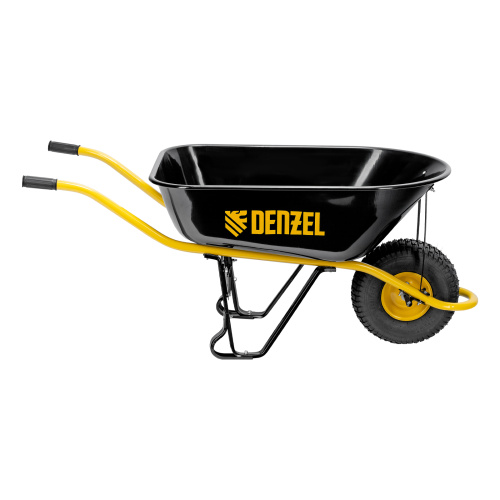 Тачка строительная, усиленная, объем 130 л, 230 кг, колесо 15х6.00-6 Denzel по ценам производителя в Казани с доставкой по всей России