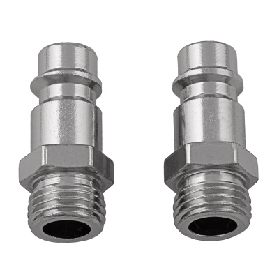 Ниппель универсальный быстросъемный ("папа") 1/4, внешняя резьба, 2 шт, Stels купить в Москве с доставкой по всей России | ProtosMarket.ru