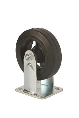 Колесо большегрузное неповоротное FCd 63 150 мм обрезиненное (F) по ценам производителя в Казани с доставкой по всей России