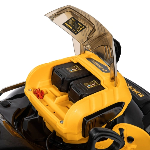 Газонокосилка аккумуляторная бесщеточная RLM450-36, Li-ion, 36 В, 4 Ач, 450 мм, травосборник 40 л Denzel купить в Москве с доставкой по всей России | ProtosMarket.ru