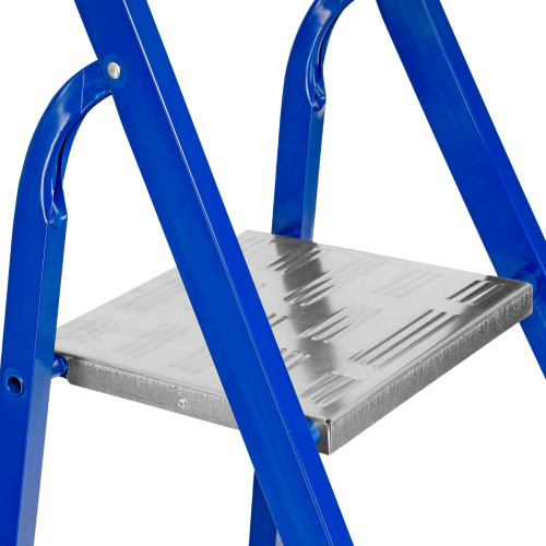 Стремянка, 9 ступеней, стальной профиль, алюминиевые ступени Сибртех купить в Москве с доставкой по всей России | ProtosMarket.ru