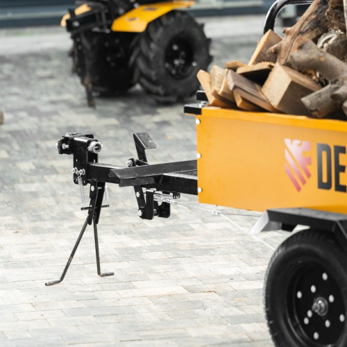 Прицеп для мотоблока TT-500, оцинк., груз. 500 кг, рег. сцепка, колеса 4.00-10, в упаковке Denzel по ценам производителя в Казани с доставкой по всей России