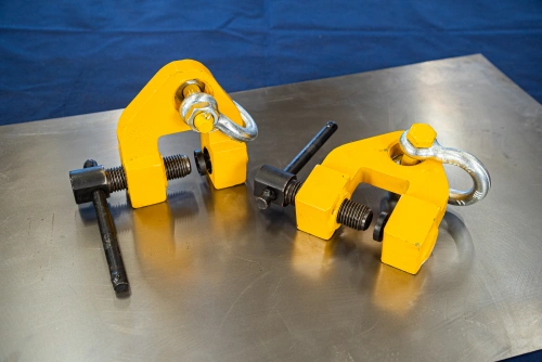 Захват струбцинный вертикальный ZSV (г/п 1,5 т, лист 0-35мм) по ценам производителя в Казани с доставкой по всей России