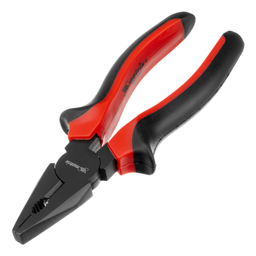 Плоскогубцы комбинированные Black Nickel, 160 мм, двухкомпонентные рукоятки Matrix купить в Москве с доставкой по всей России | ProtosMarket.ru