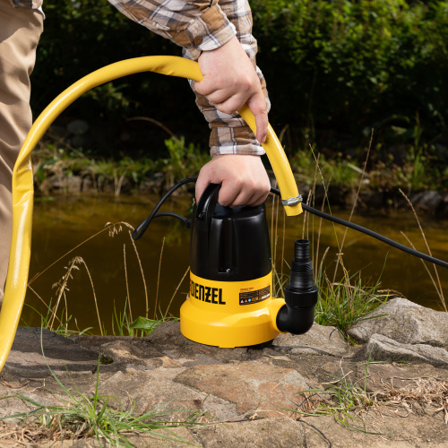 Дренажный насос DP500E, 500 Вт, подъем 7 м, 7000 л/ч Denzel купить в Москве с доставкой по всей России | ProtosMarket.ru