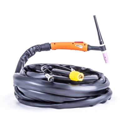 FoxWeld Горелка UnoTIG-26 8м (разъем М16, с кнопкой, пр-во FoxWeld/КНР) купить в Москве с доставкой по всей России | ProtosMarket.ru