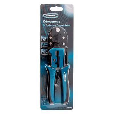 Клещи для обжима телефонных и компьютерных клемм RJ-45, 6P, 8P и RJ-11/12, 6P, 8P Gross купить в Москве с доставкой по всей России | ProtosMarket.ru