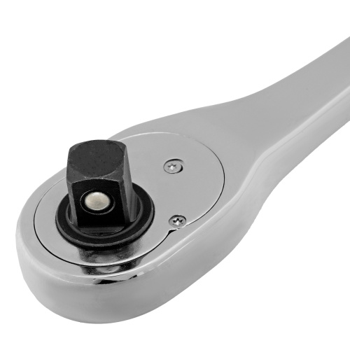 Ключ-трещотка 1/2", CrV, 90 зубьев, усиленный, хром Gross купить в Москве с доставкой по всей России | ProtosMarket.ru