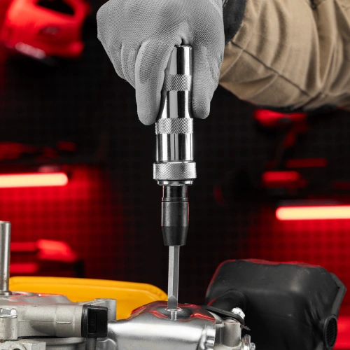 Отвертка ударно-поворотная 1/2, набор бит, 6 шт, пластиковый бокс Matrix купить в Москве с доставкой по всей России | ProtosMarket.ru