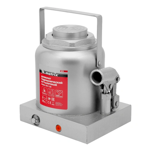 Домкрат гидравлический бутылочный, 50 т, h подъема 236-356 мм Matrix купить в Москве с доставкой по всей России | ProtosMarket.ru