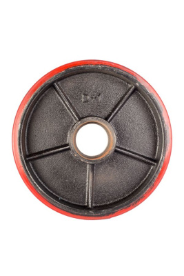 Колесо полиуретановое 200х50 мм без подшипника для тележек гидравлических BF/WB/RHP купить в Москве с доставкой по всей России | ProtosMarket.ru