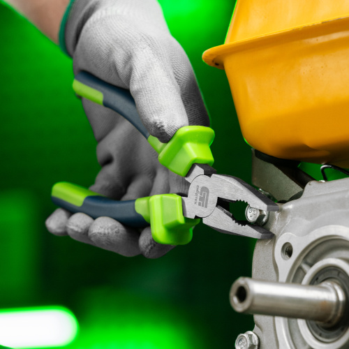 Плоскогубцы комбинированные, 180 мм, двухкомпонентные рукоятки Сибртех купить в Москве с доставкой по всей России | ProtosMarket.ru