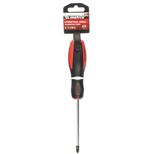 Отвертка "Era", PZ2 x 100 мм, CrV, трехкомпонентная рукоятка Matrix по ценам производителя в Казани с доставкой по всей России