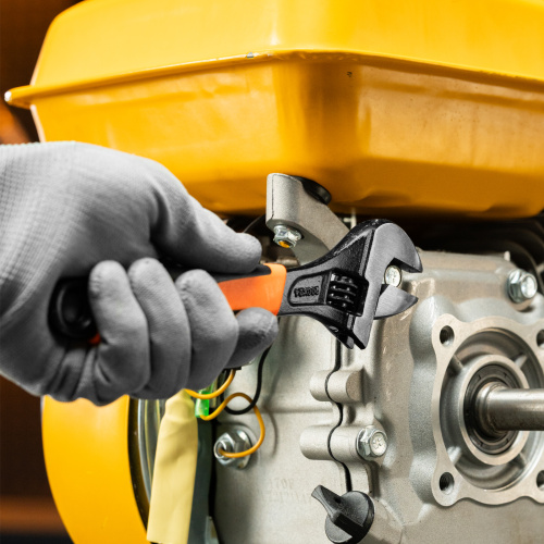 Ключ разводной, 200 мм, двухкомпонентная рукоятка Sparta купить в Москве с доставкой по всей России | ProtosMarket.ru