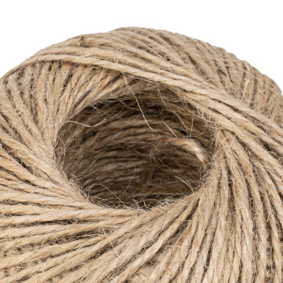 Шпагат джутовый, 1 мм, L 140 м, 2-ниточный, Сибртех по ценам производителя в Казани с доставкой по всей России