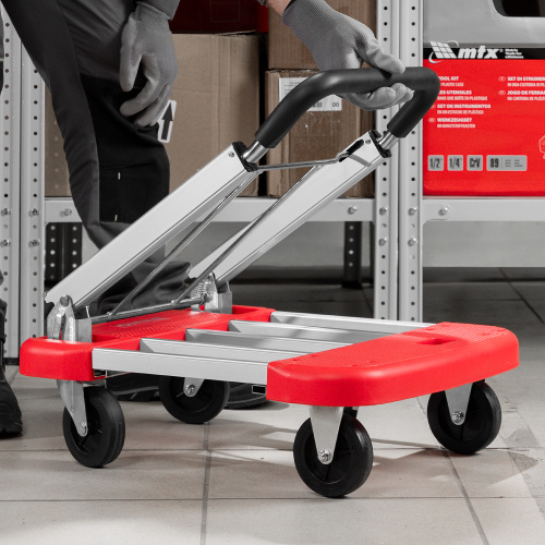 Тележка хозяйственная, телескопическая, грузоподъемность 150 кг Matrix по ценам производителя в Казани с доставкой по всей России