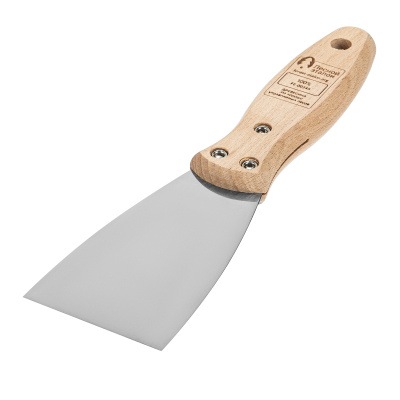 Шпательная лопатка из нержавеющей стали, 60 мм, буковая рукоятка, EFP Matrix купить в Москве с доставкой по всей России | ProtosMarket.ru