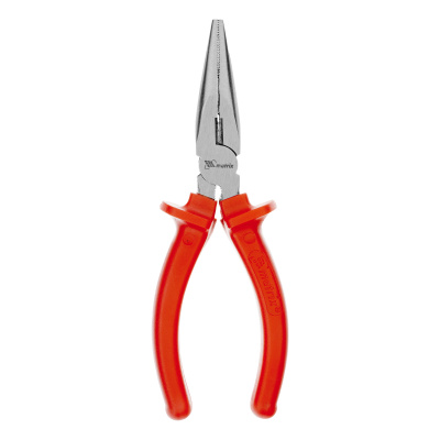 Длинногубцы прямые Econom, 160 мм, шлифованные, пластмассовые рукоятки Matrix купить в Москве с доставкой по всей России | ProtosMarket.ru