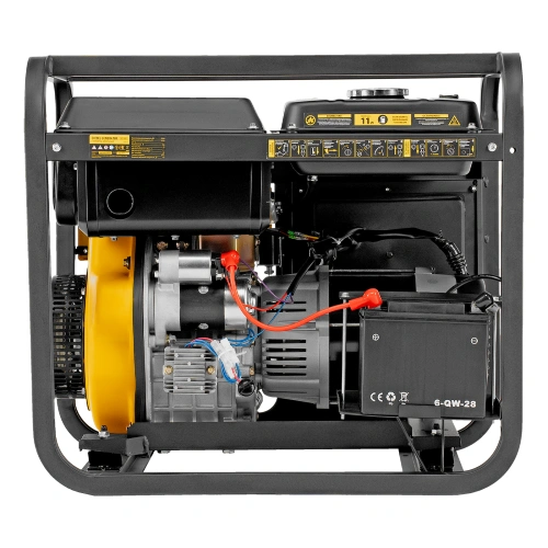 Генератор дизельный DES-55E, 5,5 кВт, 230 В, 11 л, электростартер Denzel купить в Москве с доставкой по всей России | ProtosMarket.ru