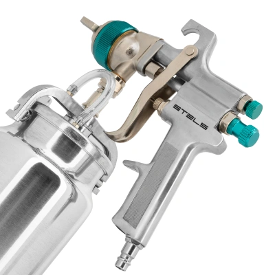 Краскораспылитель AS 702 НP профессиональный, всасывающего типа, сопло 1.8 мм и 2 мм Stels купить в Москве с доставкой по всей России | ProtosMarket.ru