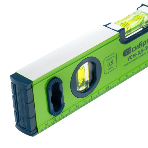 Уровень алюминиевый УСМ-0,5-300, фрезерованный, 3 глазка, магнитный, 300 мм Сибртех купить в Москве с доставкой по всей России | ProtosMarket.ru