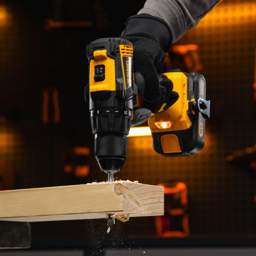 Дрель-шуруповерт аккумуляторная, бесщет. BLDL-IB-18-0, Li-Ion, 18 В Denzel купить в Москве с доставкой по всей России | ProtosMarket.ru