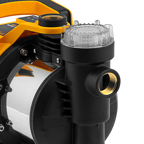 Садовый поверхностный насос GP1100SS, 1100 Вт, 4000 л/ч, подъем 45 м, пластик Denzel купить в Москве с доставкой по всей России | ProtosMarket.ru