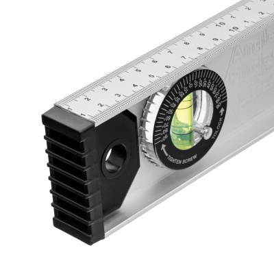 Уровень алюминиевый "Рельс", 600 мм, 3 глазка (1 поворотный) Matrix по ценам производителя в Казани с доставкой по всей России