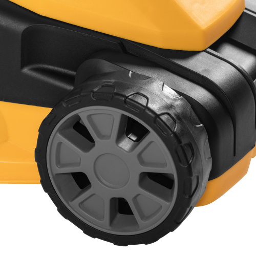 Газонокосилка электрическая GM-1200, 1200 Вт, ширина 32 см, 3 уровня, травосборник 25 л. Denzel купить в Москве с доставкой по всей России | ProtosMarket.ru