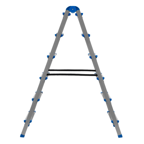 Стремянка двухсторонняя 6 ступеней, сталь профиль, стальные ступени, Сибртех купить в Москве с доставкой по всей России | ProtosMarket.ru