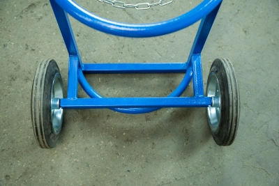 Тележка для пропановых баллонов TOR ПР-1, 1 баллон (литые колеса 250 мм) купить в Москве с доставкой по всей России | ProtosMarket.ru