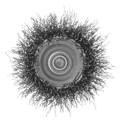 Щетка для дрели, 50 мм, "чашка" со шпилькой, витая проволока 0.3 мм Сибртех по ценам производителя в Казани с доставкой по всей России