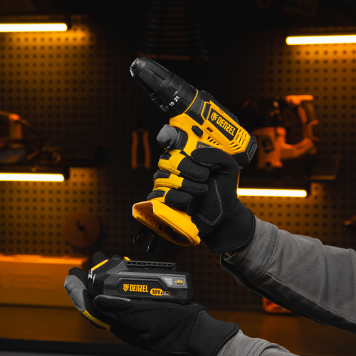 Дрель-шуруповерт аккумуляторная ударная CID-18-0, Li-Ion, 18 В Denzel купить в Москве с доставкой по всей России | ProtosMarket.ru