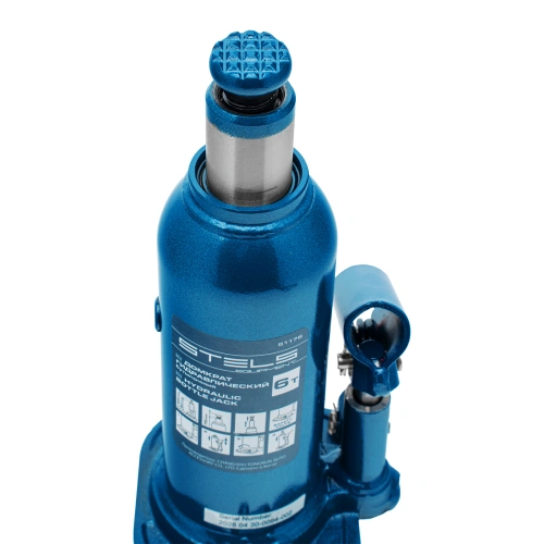 Домкрат гидравлический бутылочный, 6 т, h подъема 207-404 мм, в пластиковом кейсе Stels купить в Москве с доставкой по всей России | ProtosMarket.ru