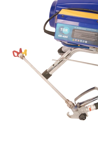 Окрасочный аппарат поршневой 290 бар, 2,2 кВт, 220 В  TOR GD-490 по ценам производителя в Казани с доставкой по всей России