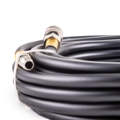 Резиновый маслостойкий воздушный шланг с фитингами Rapid, 20 бар, 15х9 мм, 10 м. AERO по ценам производителя в Казани с доставкой по всей России