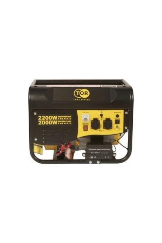 Генератор бензиновый 2,0 кВт 220В 15л с электростартером TOR TR2500E по ценам производителя в Казани с доставкой по всей России