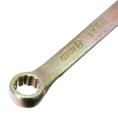 Ключ комбинированный, 8 мм, желтый цинк Сибртех купить в Москве с доставкой по всей России | ProtosMarket.ru